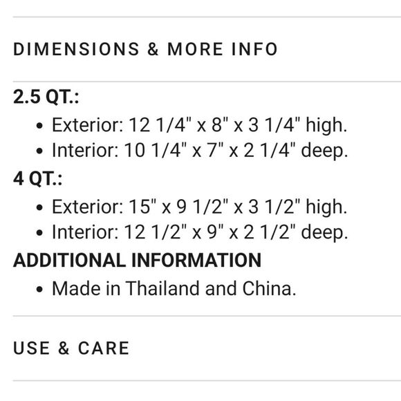 Le Creuset 32CM Rectangular Baking Dish- Cerise - Picture 7 of 10